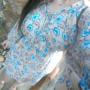 Floral pattern boutique dress